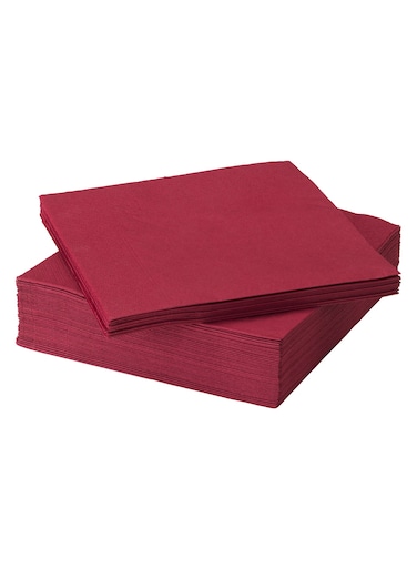 Generic Paper Napkin Dark Red 40x40cm