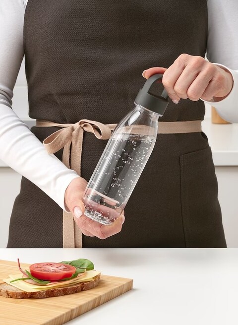 Generic Water Bottle Dark Grey 500ml