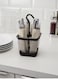 Generic Cutlery Caddy Anthracite 12x12cm