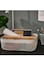 Generic Basket With Compartments White 33x24x11cm