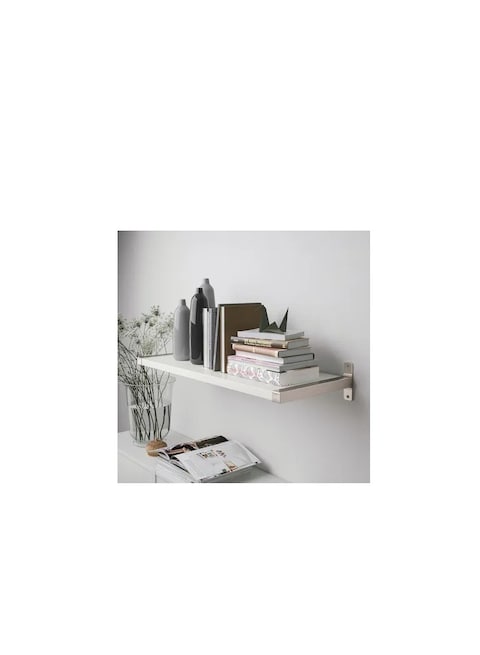 Generic Wall Shelf White Nickel Plated