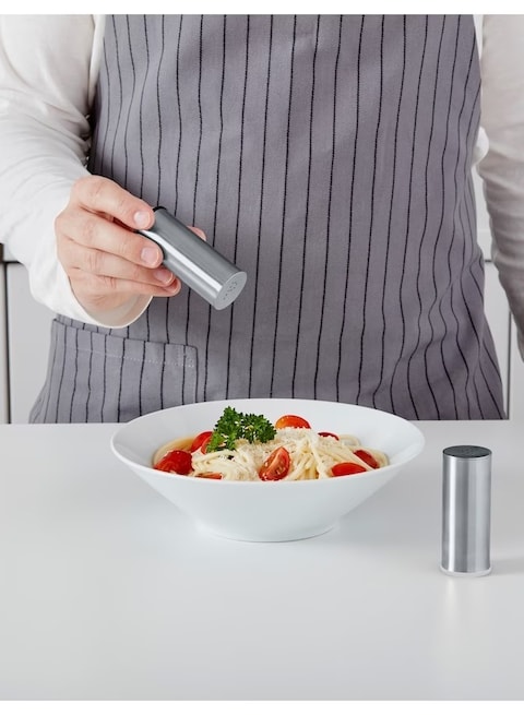 Generic Salt Pepper Shaker Set Of 2 Stainless Steel