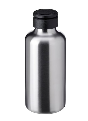 Generic Water Bottle Stainless Steel Black 700ml