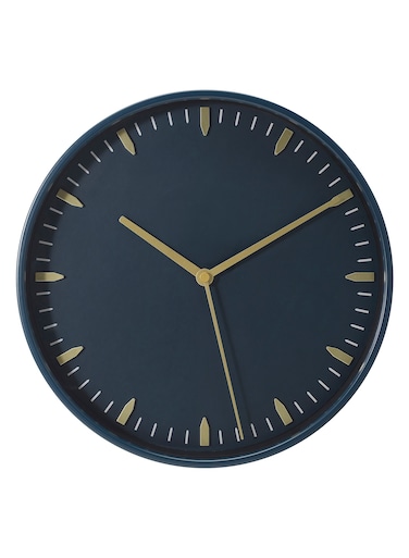 Generic Wall Clock Low Voltage Blue