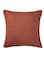 Generic Cushion Cover Red Brown 50x50cm