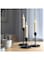 Generic Candlestick Candle Holders Set Of 3 Black