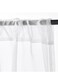 Generic Sheer Curtains 1 Pair White 145X300cm