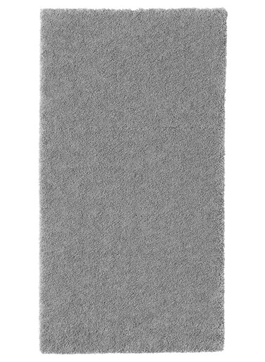 Generic Rug Low Pile Medium Grey Colour 80X150cm