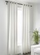 Generic Room Darkening Curtains 1 Pair White 145X300cm