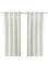 Generic Room Darkening Curtains 1 Pair White 145X300cm
