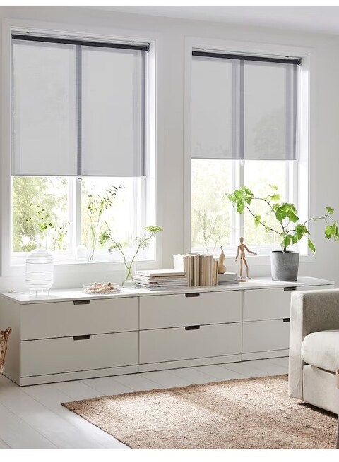 Generic Roller Blind Grey 60X195cm