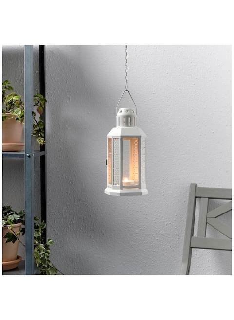 Generic Lantern For Tealight Indoor Outdoor White 22cm