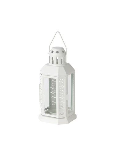 Generic Lantern For Tealight Indoor Outdoor White 22cm