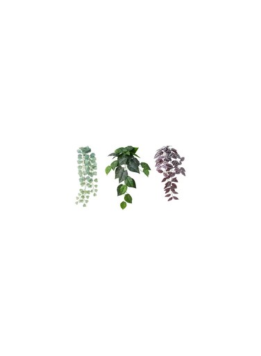 Generic Artificial Plant With Wall Holder In Outdoor Green Lilac