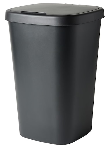 Generic Bin With Lid Black Colour 50 L