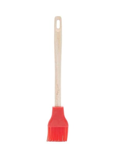 Silicone Basting Brush Red/Beige