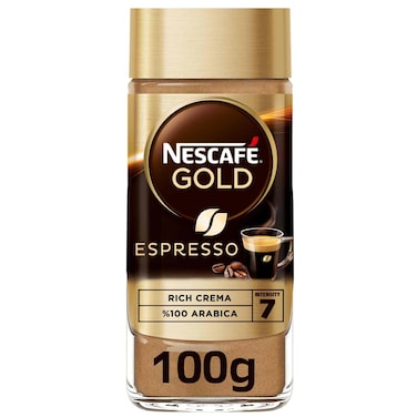 Nescafe Gold Espresso Soluble Coffee, 100g