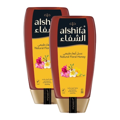 Al Shifa Natural Honey Squeeze, 400g Pack of 2