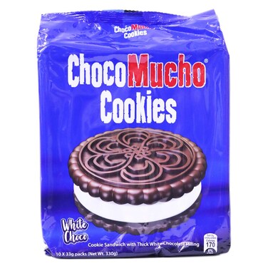 Choco Mucho Sandwich White Cookie, 330g