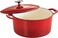 Tramontina Since 1911, Made In Brazil Series 1000 5.5 Qt Red Enameled Cast Iron Covered Round Dutch Oven