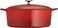Tramontina Since 1911, Made In Brazil Series 1000 7 Qt Red Enameled Cast Iron Covered Oval Dutch Oven
