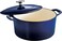 Tramontina Since 1911, Made In Brazil Series 1000 5.5 Qt Cobalt Enameled Cast Iron Covered Round Dutch Oven