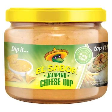 El Sabor Jalapeno Cheese Dip, 300g