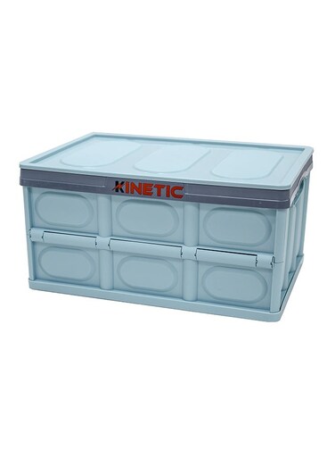 Foldable Storage Box Blue 55Liters