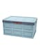 Foldable Storage Box Blue 55Liters