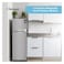 Bompani Top Mount Double Door Refrigerator BR265SS Silver 260L