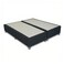 Upholstered Divan Bed Base with Fabric Finish, Split Base Design and Supporting Feet, SCAB180, 180 x 200cm, Dark Grey