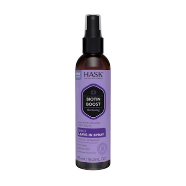 Hask Beauty 5-In-1 Biotin Boost Leave-In Spray Brown 175ml