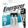 Energizer Max Plus AA Alkaline Batteries  Pack of 2