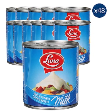 Luna Condensed Milk, 395g Pack of 48