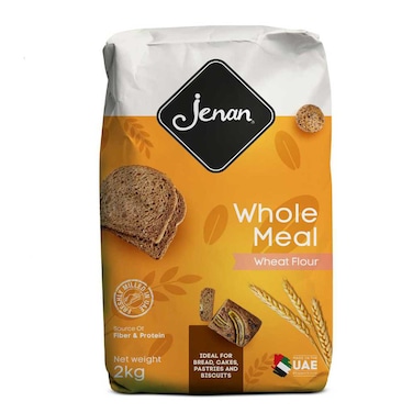 Jenan Pure Wholemeal Wheat Flour 2kg