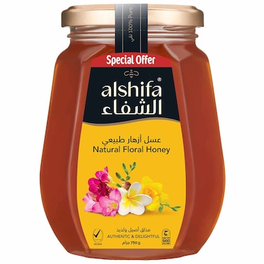 الشفاء عسل نقي، 750 غرام
