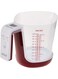 Sanford SF1512DCS Digital Cup Kitchen Scale, Red/Clear