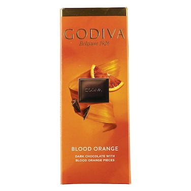 Godiva Blood Orange Chocolate Bar, 90g