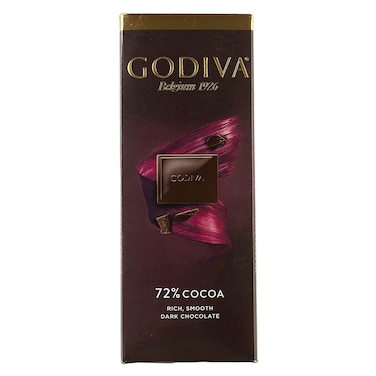 جوديفا شوكولاتة  72٪ كاكاو داكن، 90 غرام
