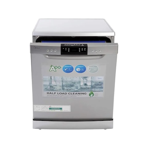 Midea Freestanding 7 Prograams 14 Place Settings Dishwasher silver WQP147617Q-S
