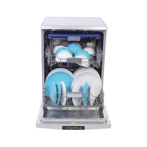 Midea Freestanding 7 Prograams 14 Place Settings Dishwasher silver WQP147617Q-S
