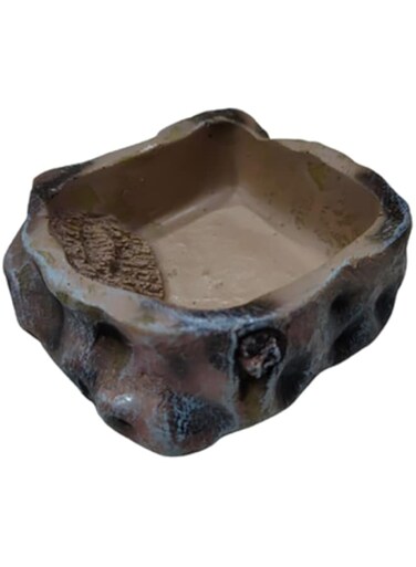 KW Zone Reptiles Feeding Bowls U-595 Sizes - L