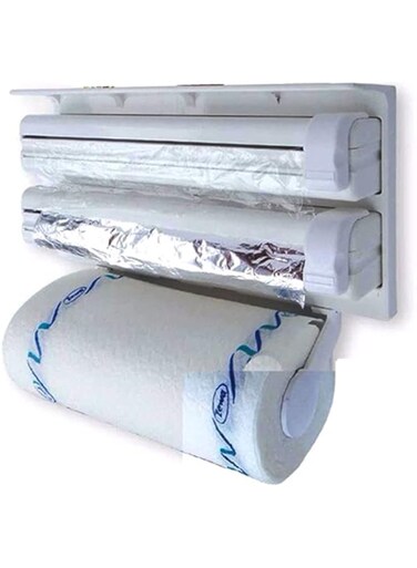 Dubai Gallery Triple Tissue Paper Dispenser White AMZ-N23827749A