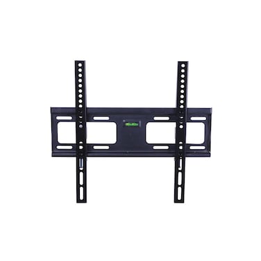 BEETEC TF-43F Fixed TV Wall Mount for 26-65 Inch for Flat panel LED, LCD TVs up to 45 kg/99 lbs and up to 400x400 VESA, Slim 30mm Profile, Integrated Bubble Level, Black