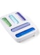 StoraBag Plastic Sandwich Bag Organizer for Kitchen Storage, 5-Slot, White