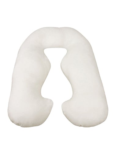 Maternity Pillow Cotton White 120x80cm