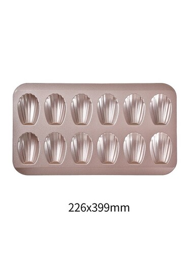 PCS Madeleine Pan, 12-Cup Nonstick Shell Shape Baking Cake Mold Jumbo Muffin,Bakeware Bread Pan, Sheet Pans for Cooking Nonstick,Baking Pan Loaf