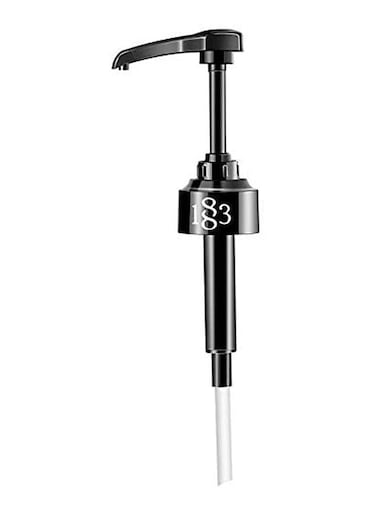 Syrup Pump For Glass Bottle Black