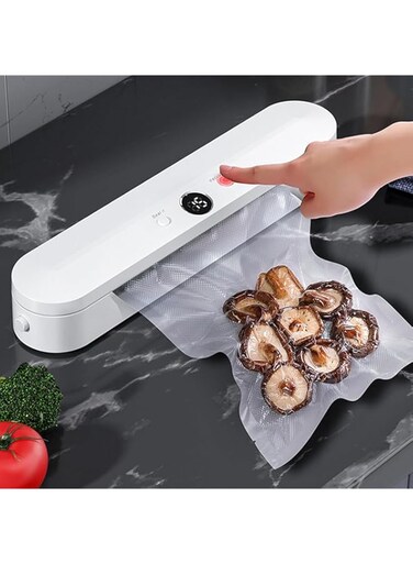 ELECDON Automatic Food Vacuum Sealer Machine for Efficient Food Preservation, Easy Cleaning and Storage, Ideal for Freshness and Long-Term Storage Needs