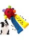 X spring Snuffle Ball for Dogs, Portable Snuffle Ball, Dog Enrichment Toys, Chew Toys Encourage Foraging Training, Unbreakable Dog Ball with Rope, Puzzle Feeders Toy for Small, Medium, Large Pets
